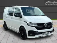 Used VW T6.1 Highline 201 HP (147 kW) 2021 White Van