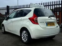 Used Nissan Note Acenta Premium 90 HP (66 kW) 2014 White Hatchback