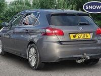 Used Peugeot 308 Allure 131 HP (96 kW) 2021 Grey Hatchback