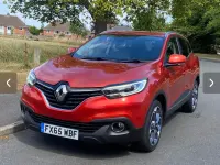 Used Renault Kadjar Dynamique 130 HP (95 kW) 2015 Red SUV