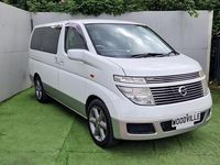 Used Nissan Elgrand 2015 White/silver MPV