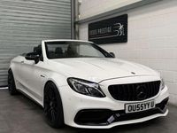 Used Mercedes C63 AMG Premium 2018 White Cabriolet