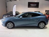 Begagnad Mazda 3 150 HK (110 kW) 2015 Blå Halvkombi