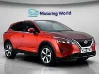 Used Nissan Qashqai N-Connecta 190 HP (139 kW) 2023 Red SUV