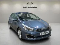 Used Kia Ceed 133 HP (97 kW) 2018 Blue Hatchback