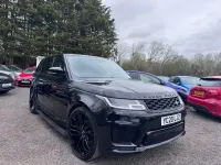 Used Land Rover Range Rover Sport Autobiography Dynamic 2020 Black SUV