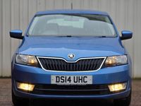 Used Skoda Rapid SE 2014 Blue Hatchback