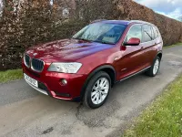 Second-hand BMW X3 xLine 184 CP (135 kW) 2013 Roșu SUV