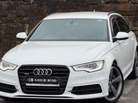 Begagnad Audi A6 Black Edition 313 HK (230 kW) 2014 Vit Kombi