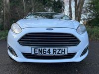 Used Ford Fiesta Titanium 2015 White Hatchback