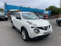 Used Nissan Juke Acenta Premium 110 HP (80 kW) 2014 White SUV