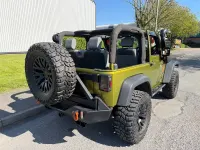 Used Jeep Wrangler Sahara 2007 Green SUV