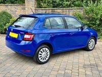 Used Skoda Fabia 75 HP (55 kW) 2020 Blue Hatchback