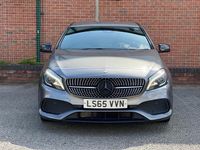 Begagnad Mercedes A200 AMG Line Premium 2015 Grå Halvkombi