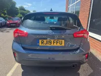 Used Ford Focus Zetec 100 HP (73 kW) 2019 Blue Hatchback