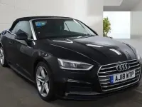 Usado Audi Cabriolet S-Line 2018 Preto Cabrios