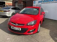 Used Vauxhall Astra Excite 2014 Red Hatchback