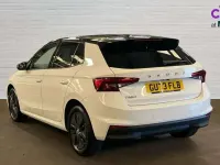 Used Skoda Fabia Colour Edition 95 HP (69 kW) 2023 Candy white black magic pearl effect Hatchback