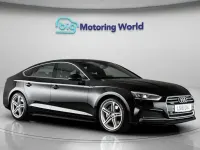 Usado Audi A5 Sportback S-Line 252 CV (185 kW) 2018 Negro Utilitario