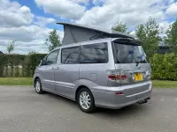 Begagnad Toyota Alphard 2017 Silver Minibuss