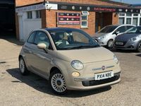 Usado Fiat 500 Lounge 69 HP (50 kW) 2014 Bege Citadino