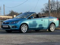 Used Ford Focus Cabriolet Convertible 2009 Blue Cabriolet