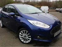 Used Ford Fiesta Titanium X 2015 Blue Hatchback
