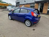 Used Ford Fiesta Titanium 2015 Blue Hatchback