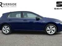Used VW Golf VII Style 150 HP (110 kW) 2021 Atlantic blue Hatchback