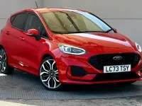 Used Ford Fiesta ST-Line X 125 HP (91 kW) 2023 Red Hatchback