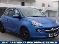 Used Vauxhall Adam Jam 69 HP (50 kW) 2014 Blue Hatchback