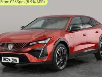 Used Peugeot 408 GTi 131 HP (96 kW) 2024 Red SUV
