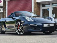 Used Porsche Boxster 265 HP (194 kW) 2012 Blue Cabriolet