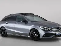 Used Mercedes CLA220 AMG line 170 HP (125 kW) 2019 Grey Coupe