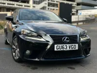 Used Lexus IS300h Luxury Line 223 HP (164 kW) 2014 Black Sedan