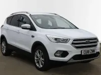 Begagnad Ford Kuga Titanium 150 HK (110 kW) 2018 Vit SUV