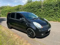 Used Nissan Note Acenta 88 HP (64 kW) 2007 Black MPV