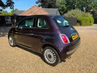 Used Fiat 500 Lounge 2013 Purple Hatchback