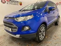 Used Ford Ecosport Titanium 95 HP (69 kW) 2016 Blue SUV