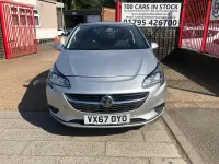Used Vauxhall Corsa S 95 HP (69 kW) 2017 Silver Hatchback