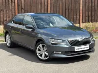 Used Skoda Superb SE L Executive 150 HP (110 kW) 2017 Grey Hatchback
