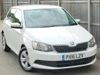 Used Skoda Fabia SE 2016 White Hatchback