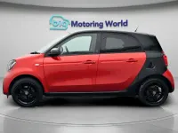 Used Smart ForFour Electric Drive Premium 60 kW (82 HP) 2022 Red and black Hatchback