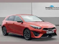 Used Kia Ceed GT-Line 158 HP (116 kW) 2022 Orange Hatchback