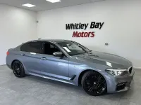 Used BMW 520 M Sport 187 HP (137 kW) 2018 Blue Sedan
