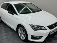 Used Seat Leon FR 150 HP (110 kW) 2013 White Hatchback