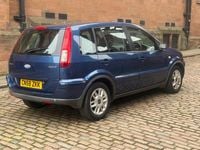 Used Ford Fusion Zetec 99 HP (72 kW) 2008 Blue Hatchback