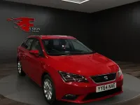 Begagnad Seat Leon SE 105 HK (77 kW) 2014 Röd Kombi