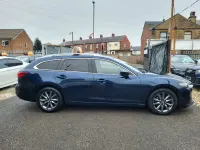 Used Mazda 6 150 HP (110 kW) 2018 Blue Estate
