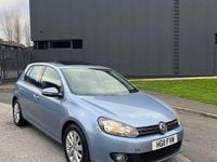 Used VW Golf VI Match 105 HP (77 kW) 2011 Blue Hatchback